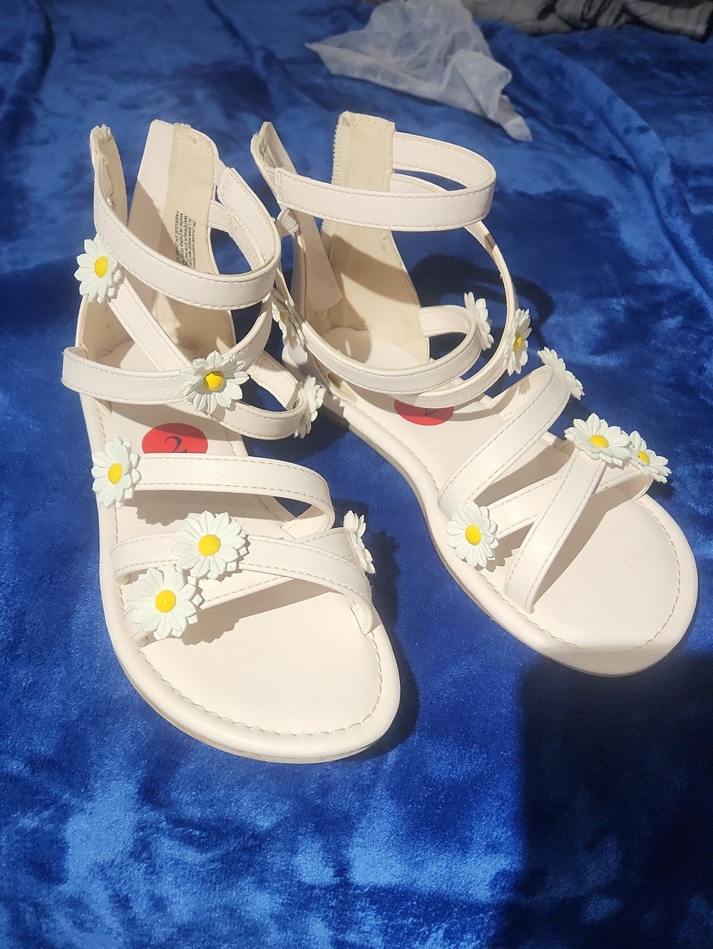 Girls sandals size 2